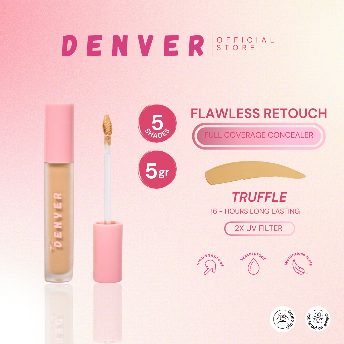 Flawless Concealer Full Coverage